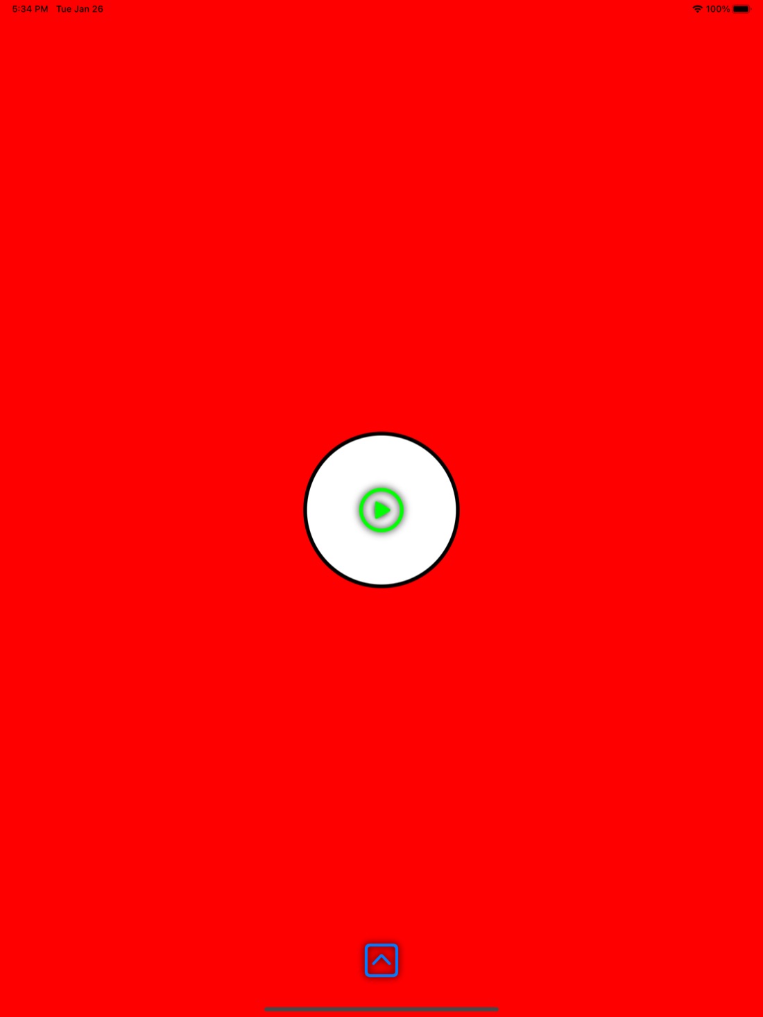 HandOpBlauw op iPad, screenshot 1