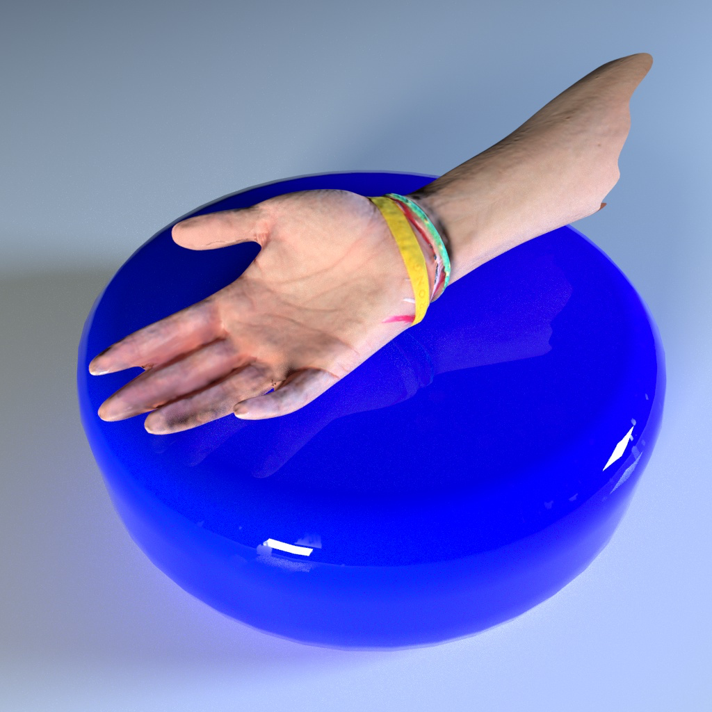 Icoon van HandOpBlauw