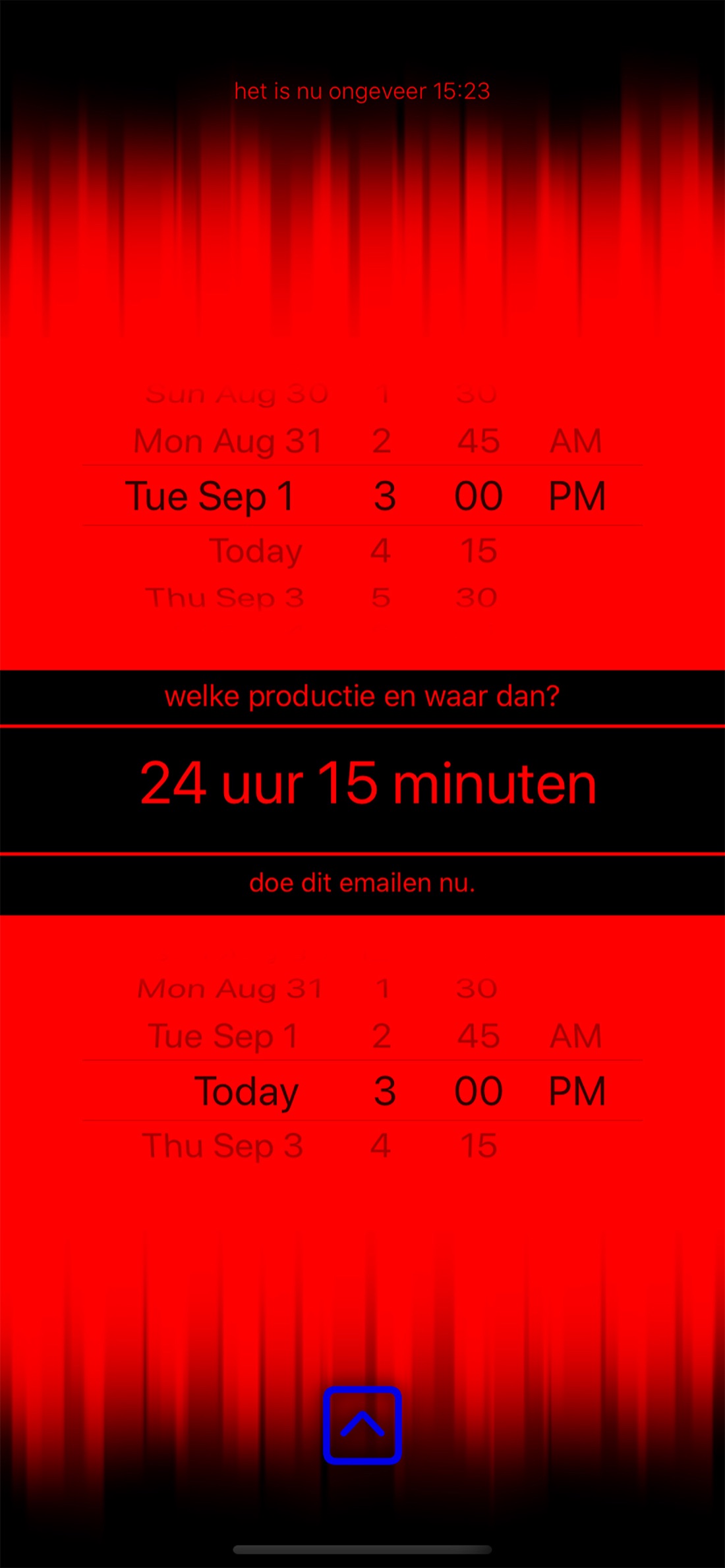 hoelang op iPhone, screenshot 2