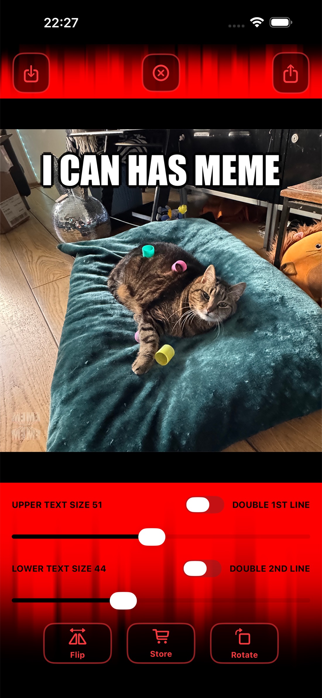 M3M3 op iPhone, screenshot 4