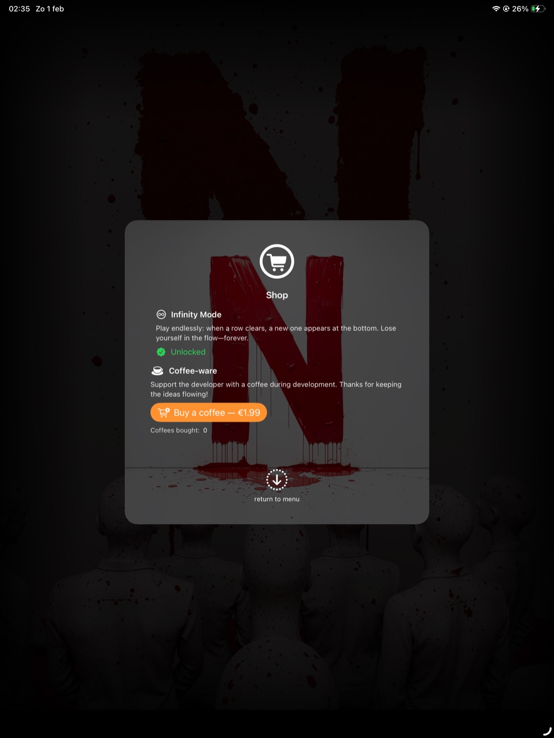 Nummm op iPad, screenshot 6