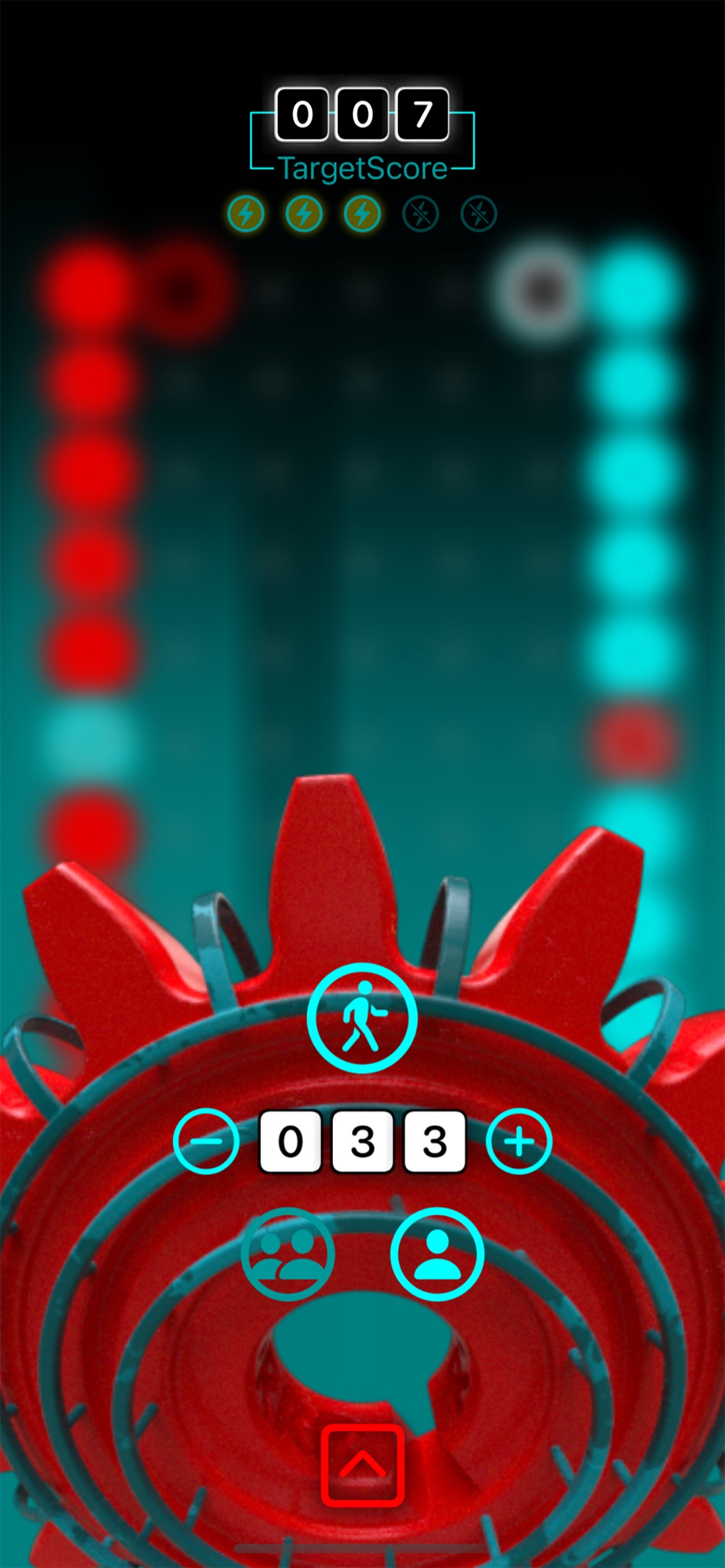 Rotatorrr op iPhone, screenshot 1