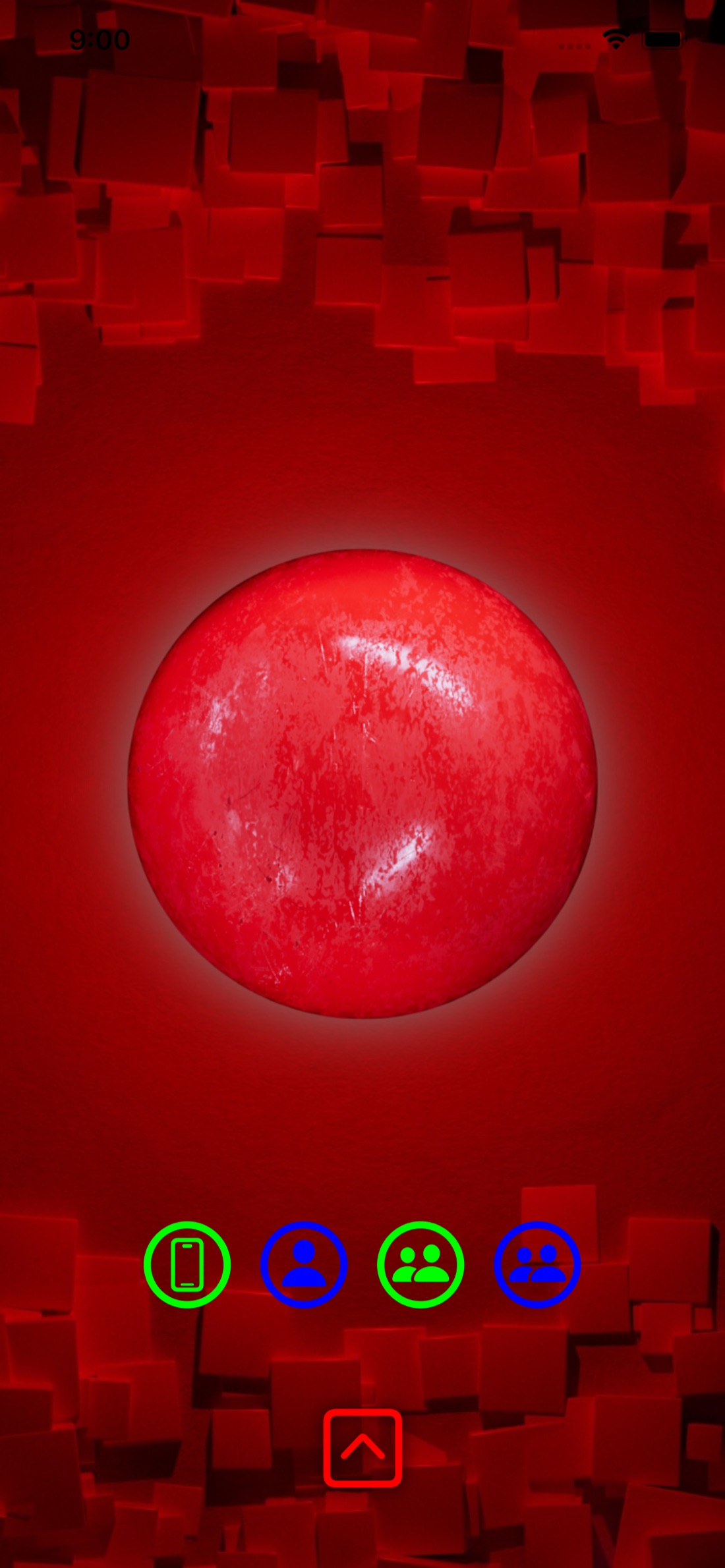 Tik Tak Red op iPhone, screenshot 1