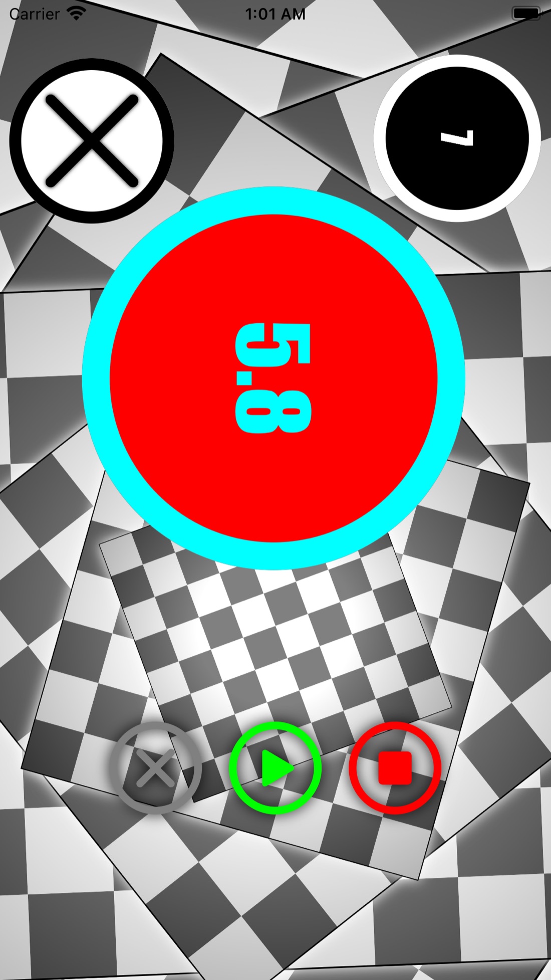 Triple Chess Timer op iPhone, screenshot 7