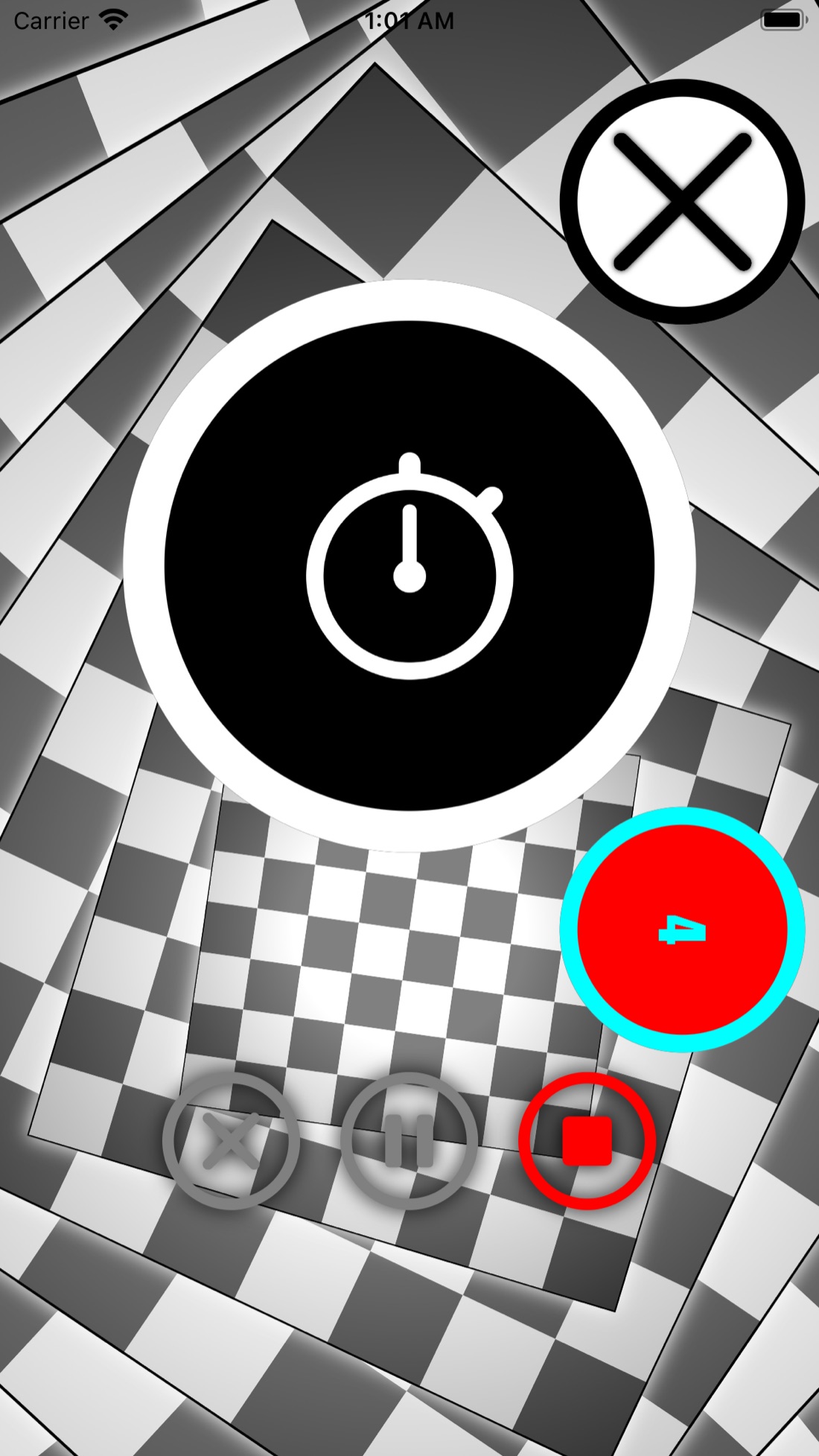 Triple Chess Timer op iPhone, screenshot 8