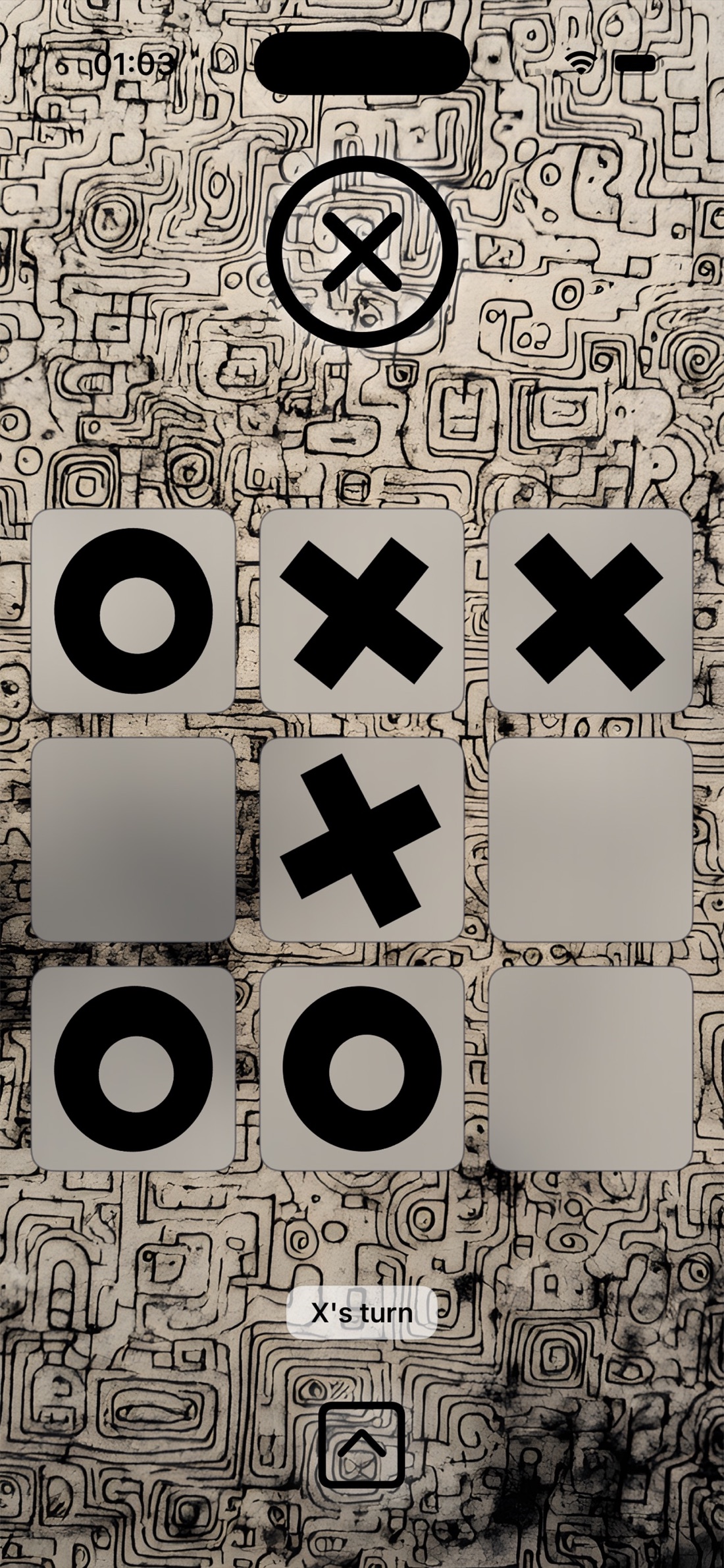 XOX op iPhone, screenshot 2